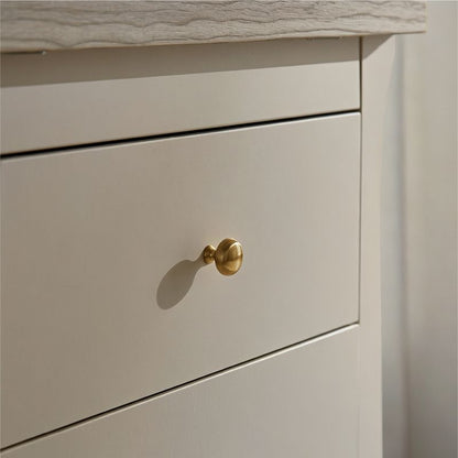 CuddleCo Clara Luxe 2 Piece Nursery Furniture Set - Cashmere & Ash