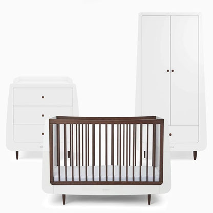 Snüz SnuzKot Skandi 3 Piece Nursery Furniture Set 'The Natural Edit" image 1