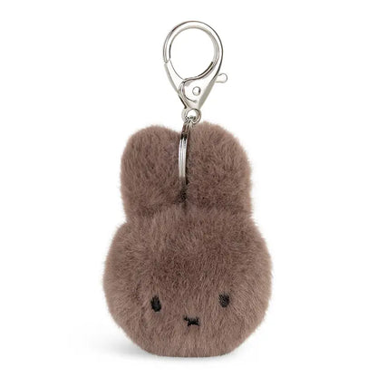 Bon Ton Toys Miffy Fuzzy Eco Keychain - Taupe 8cm