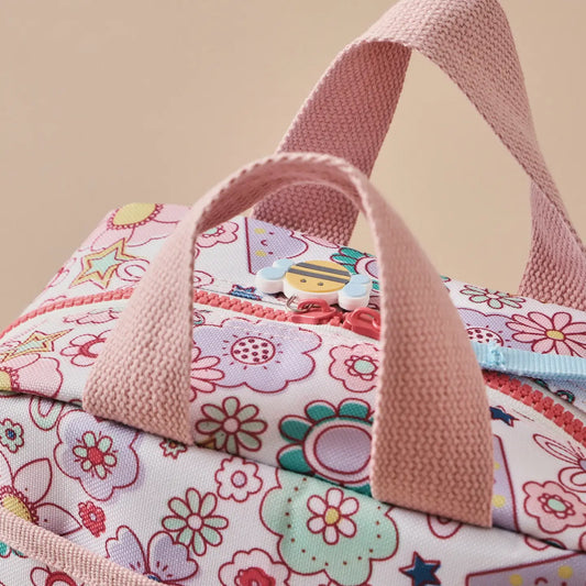 Just Bee Kids Retro Floral Insulated Lunch Bag