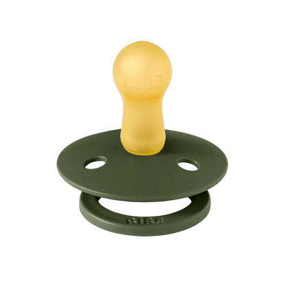 BIBS Colour Holiday Leaf Dummies 2 Pack - Sage/Hunter Green
