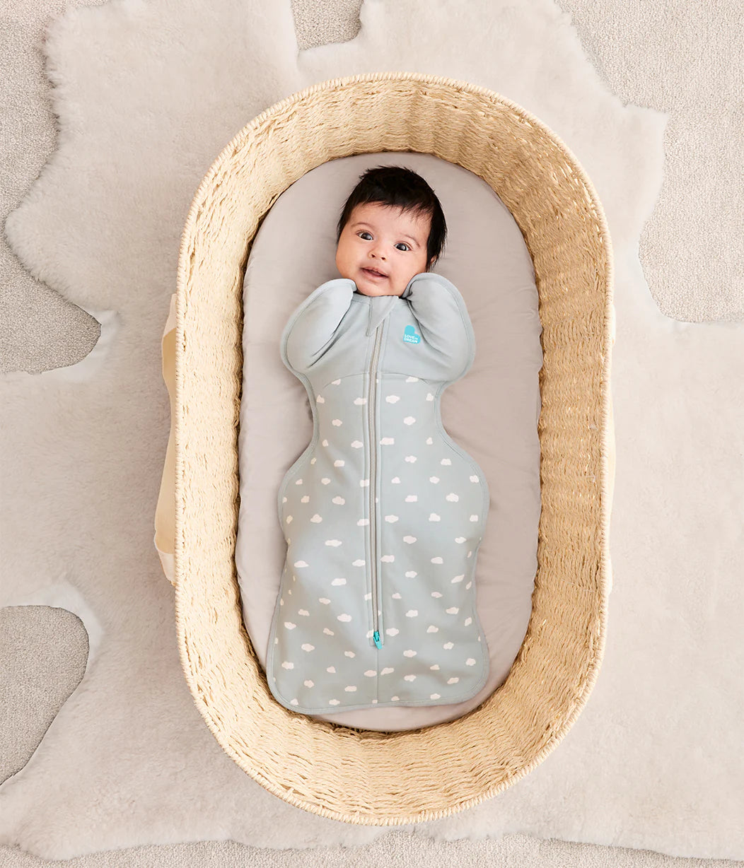 Love To Dream Swaddle Up - Mini Cloud Light Olive 1.5 Tog