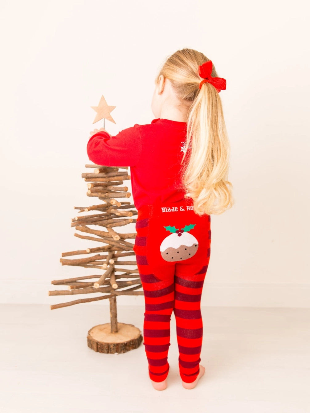 Blade And Rose Christmas Pudding Leggings image 2
