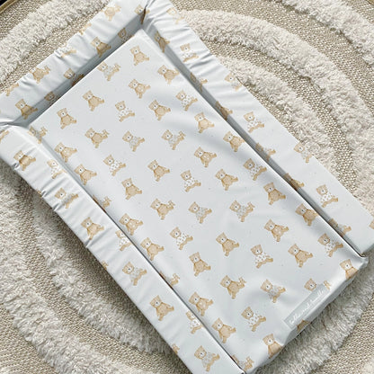 Bobbin and Bumble Baby Changing Mat - Teddy Bear