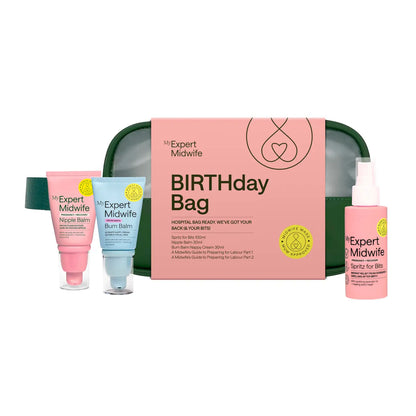 My Expert Midwife the Birthday Bag - Hospital Bag Essentials