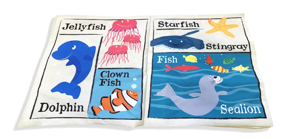 Nursery Times Crinkly Newspaper - Under the Sea image 1