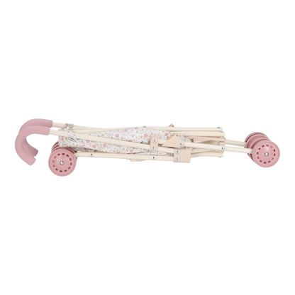 Little Dutch Metal Doll Stroller - White