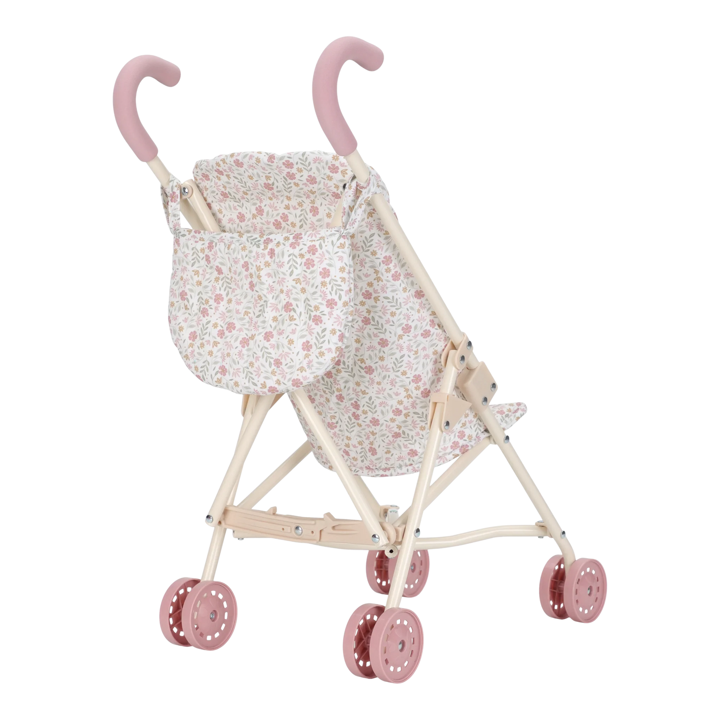 Little Dutch Metal Doll Stroller - White