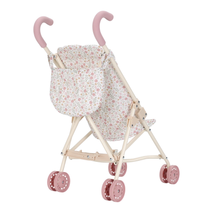 Little Dutch Metal Doll Stroller - White