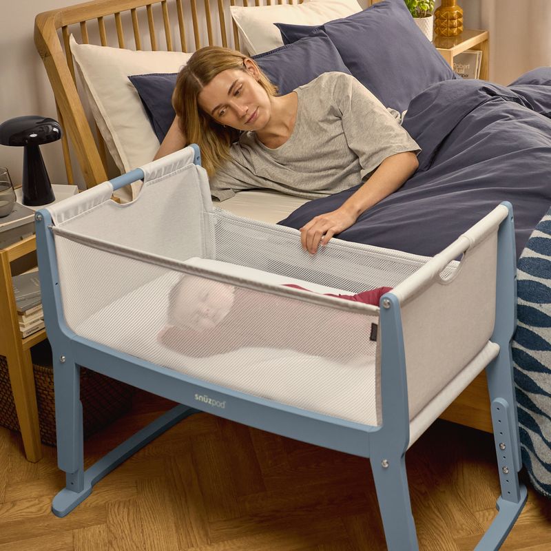 Snüz SnuzPod Studio Bedside Crib - Santorini