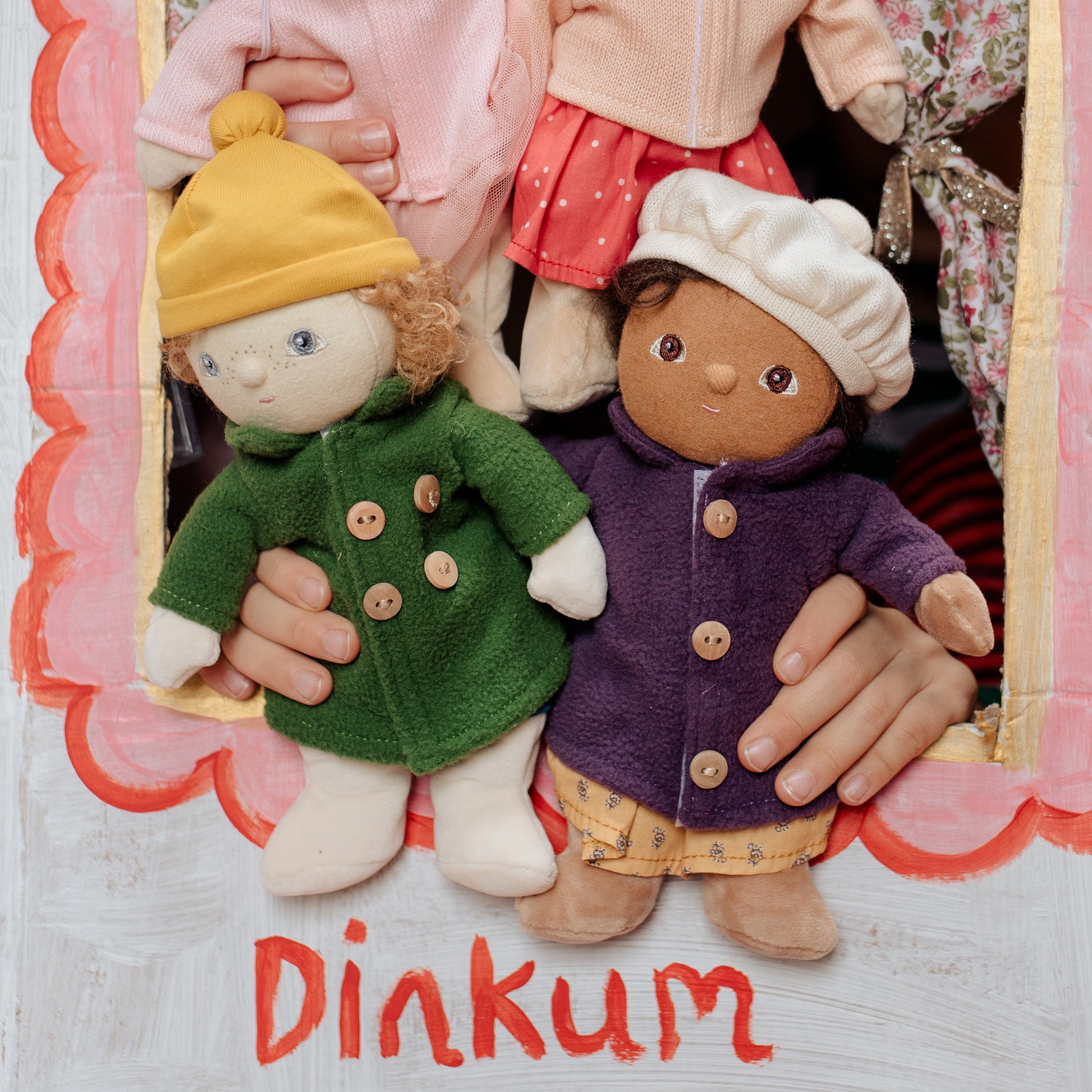 Olli Ella Dress Me Dinky - Lila Lavender image 7