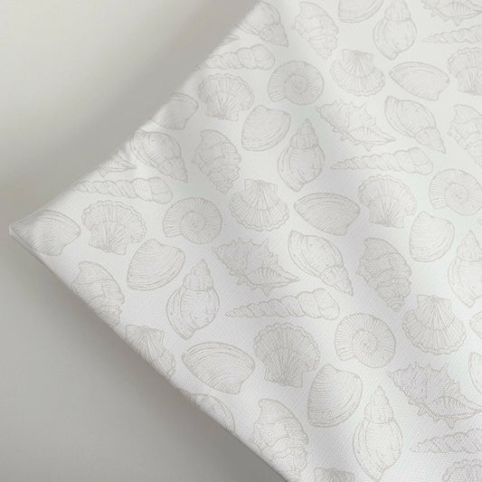 Bobbin and Bumble Anti-Roll Wedge Baby Changing Mat - Seashell