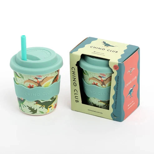 Chino Club Babychino Cup 8oz - Dinosaur