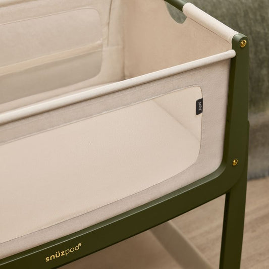 Snüz SnuzPod5 Bedside Crib - Olive