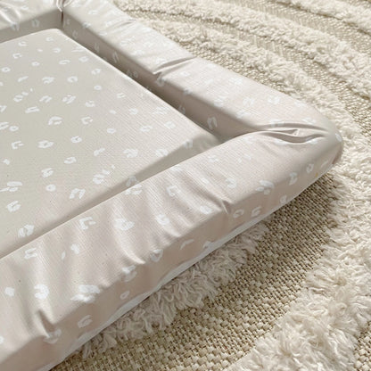 Bobbin and Bumble Baby Changing Mat - Sand Animal Print