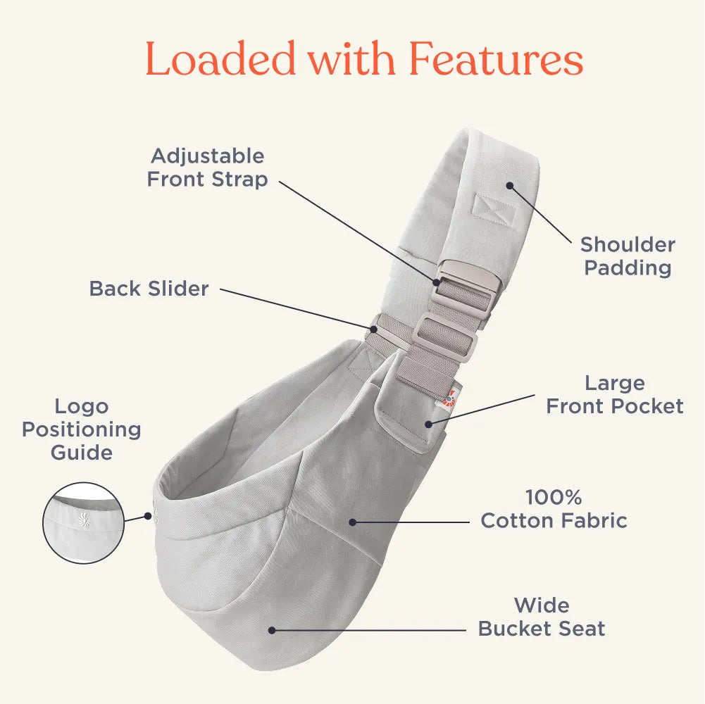 ergobaby Upsie Sling Carrier - Soft Olive