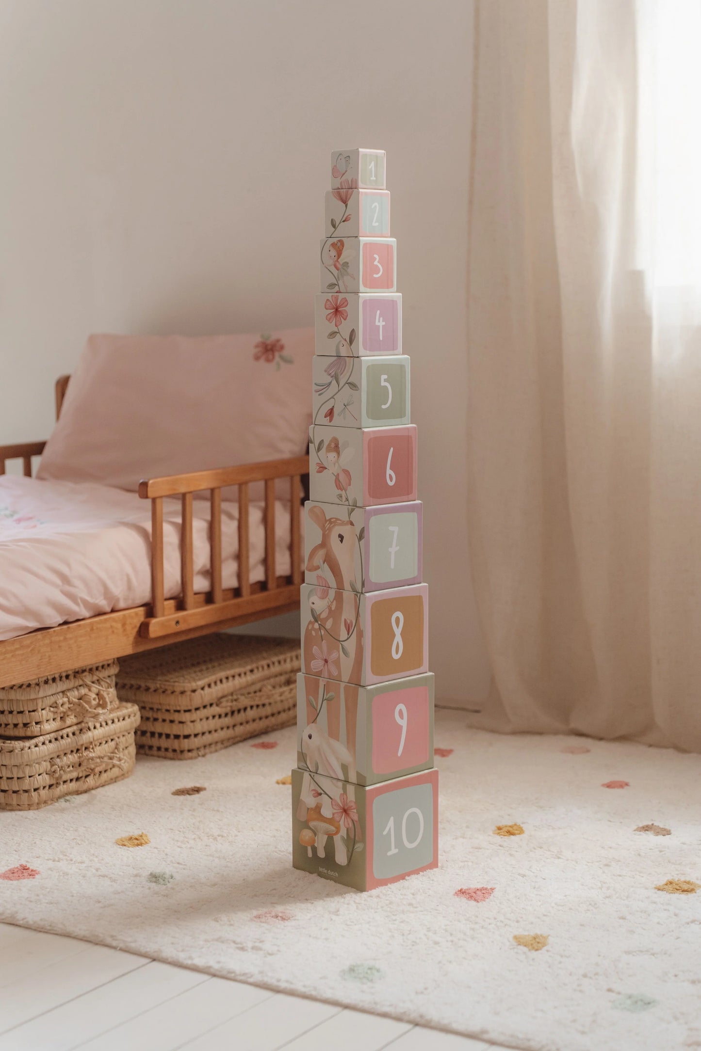 Little Dutch Cardboard Building Blocks - Fairy Garden image 3