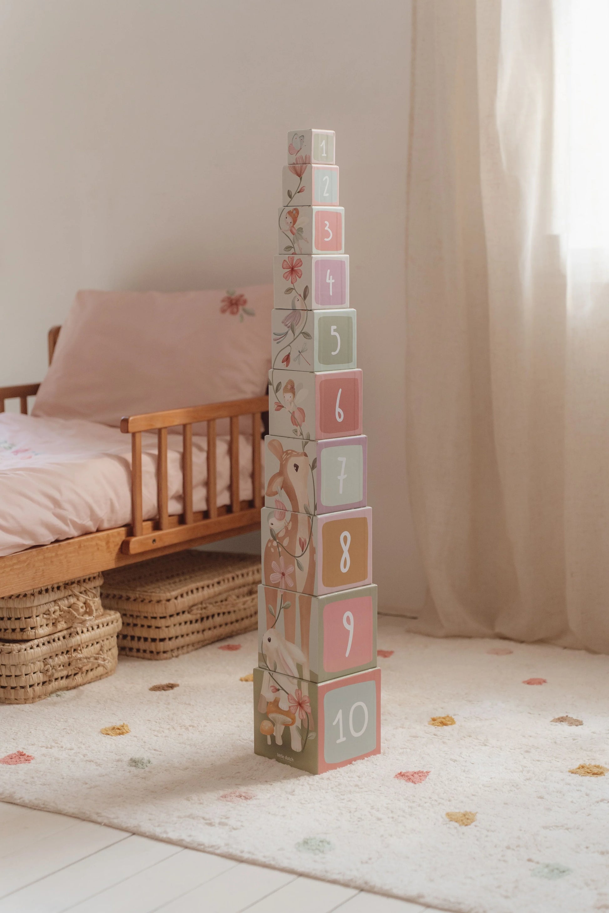 Little Dutch Cardboard Building Blocks - Fairy Garden image 3