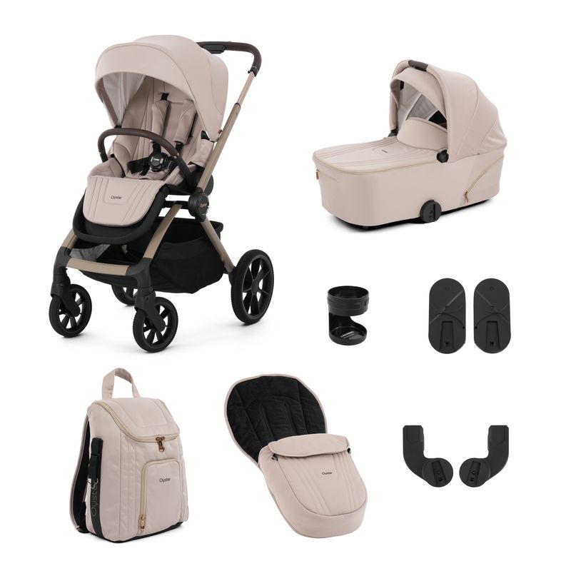 Oyster Vee Pushchair and Carrycot Bundle