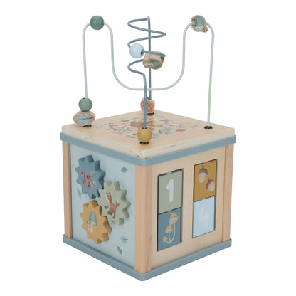 Little Dutch Wooden Activity Cube - Forest Friends image 1