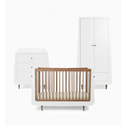 Snüz SnuzKot Skandi 3 Piece Nursery Furniture Set 'The Natural Edit" image 2