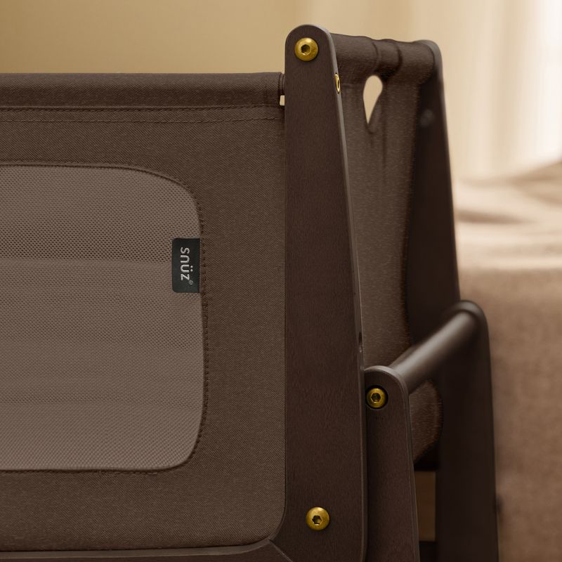 Snüz SnuzPod5 Bedside Crib - Chocolate