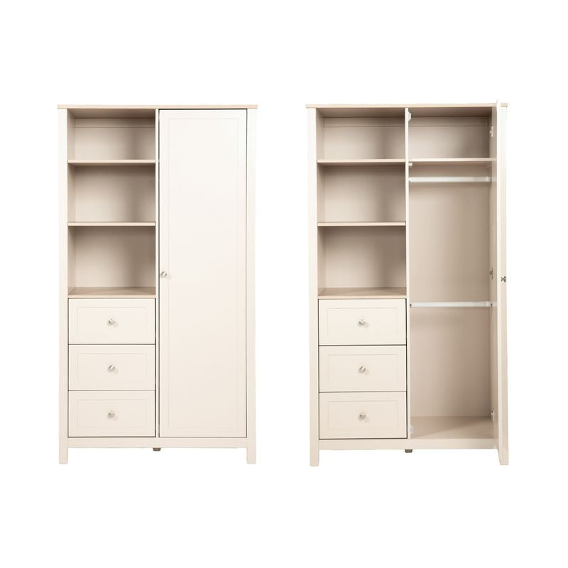 Bebe & Beyond Wanderer 3 Piece Nursery Furniture Set - Cashmere/Oak