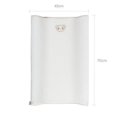 CuddleCo Bamboo Memory Foam Wedge Changing Mat