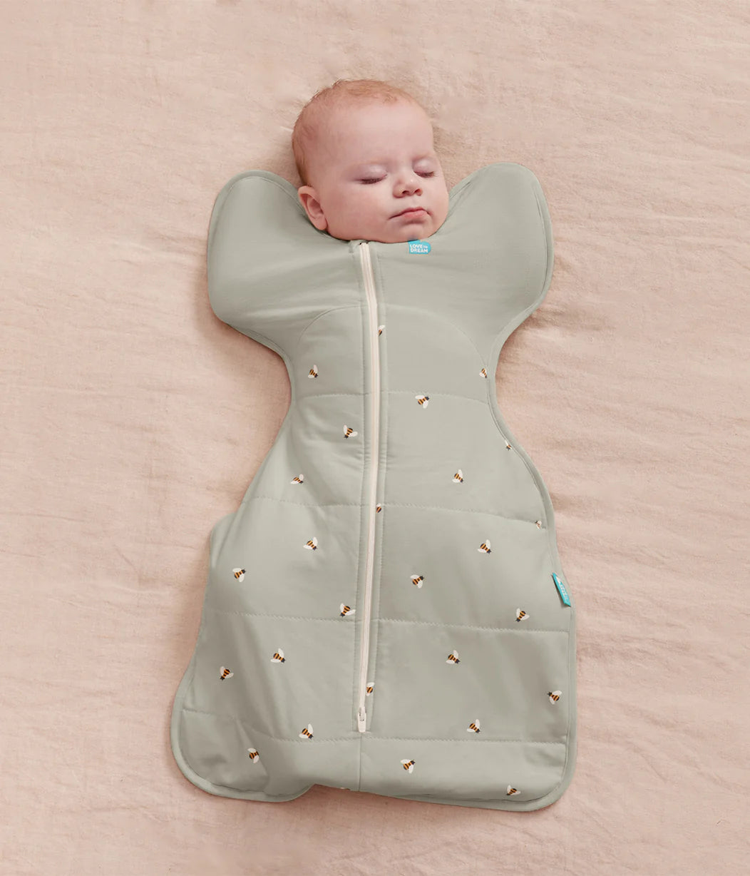 Love To Dream Swaddle Up - Bees 2.5 Tog