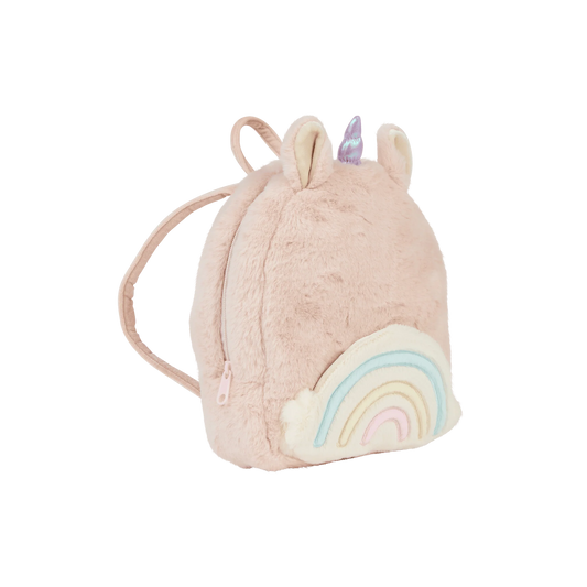 Olli Ella Hopalong Unicorn Backpack Pink