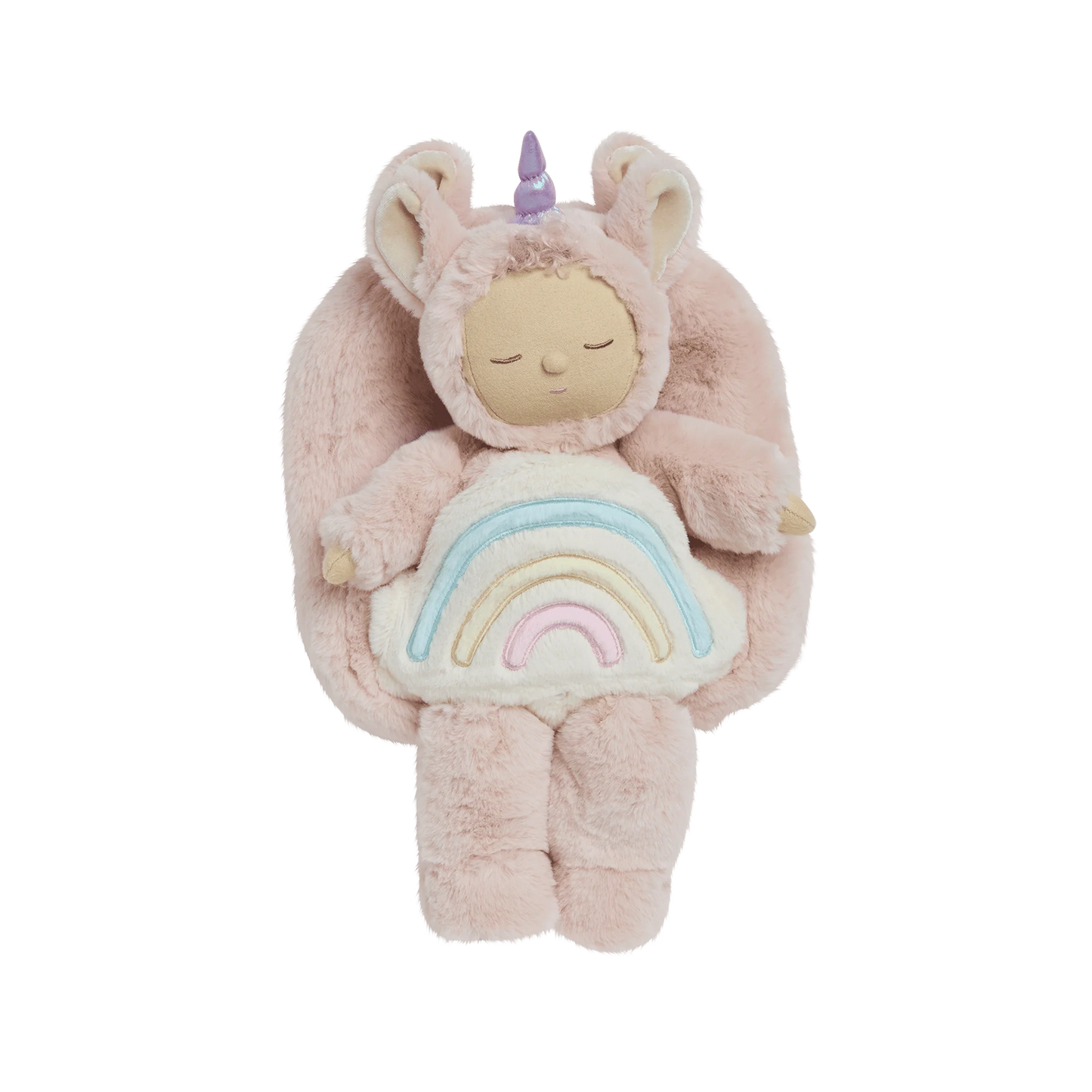 Olli Ella Hopalong Unicorn Backpack Pink