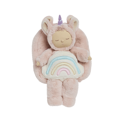 Olli Ella Hopalong Unicorn Backpack Pink