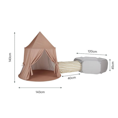 CuddleCo Pop-up Play 3 Piece Set - Tent, Tunnel & Ball Pit
