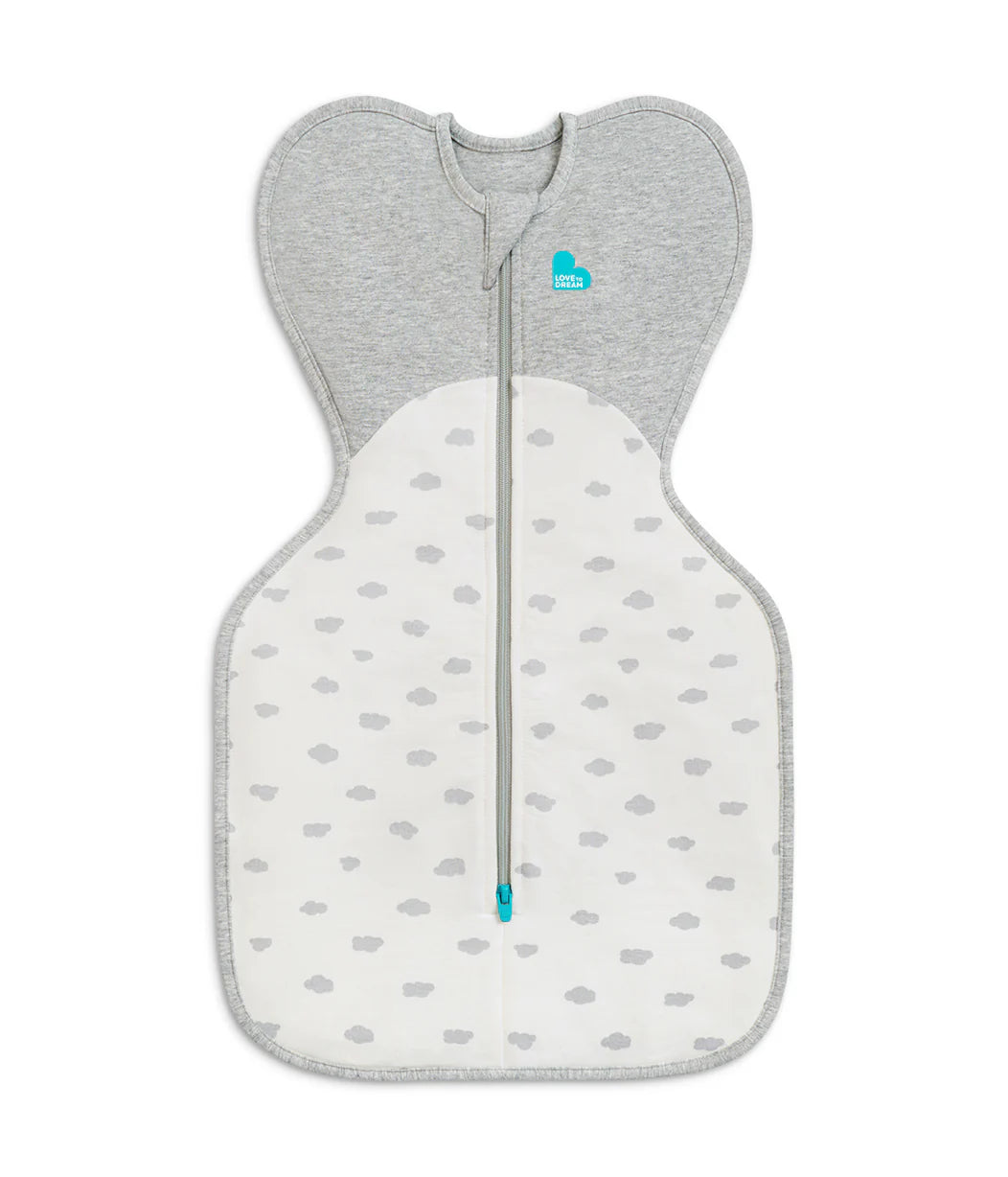Love To Dream Swaddle Up - Mini Cloud White 1.5 Tog