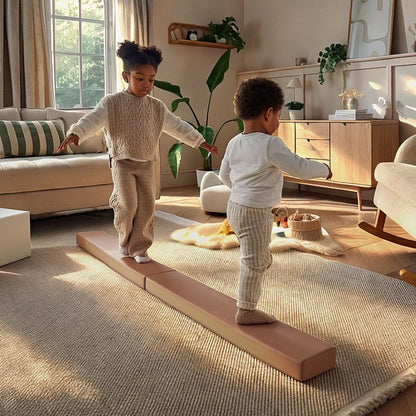 CuddleCo Soft Play Balance Beam - Tuscany