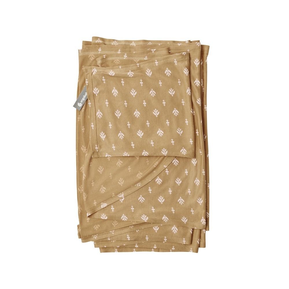 Ergobaby Aura Baby Wrap Sustainably Sourced - Knit Camel Harvest