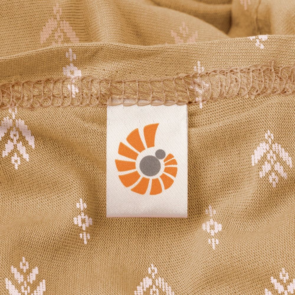 Ergobaby Aura Baby Wrap Sustainably Sourced - Knit Camel Harvest