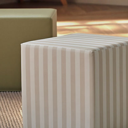 CuddleCo Soft Play Cubes - Cookie Stripe & Olive