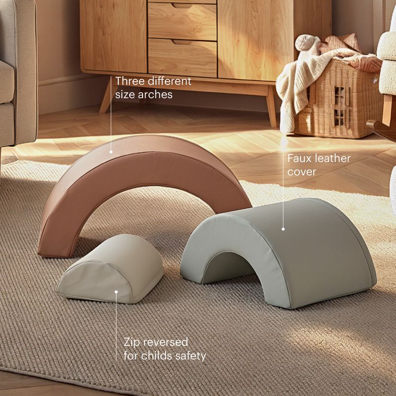 CuddleCo Soft Play Arch 3 Piece Set - Small