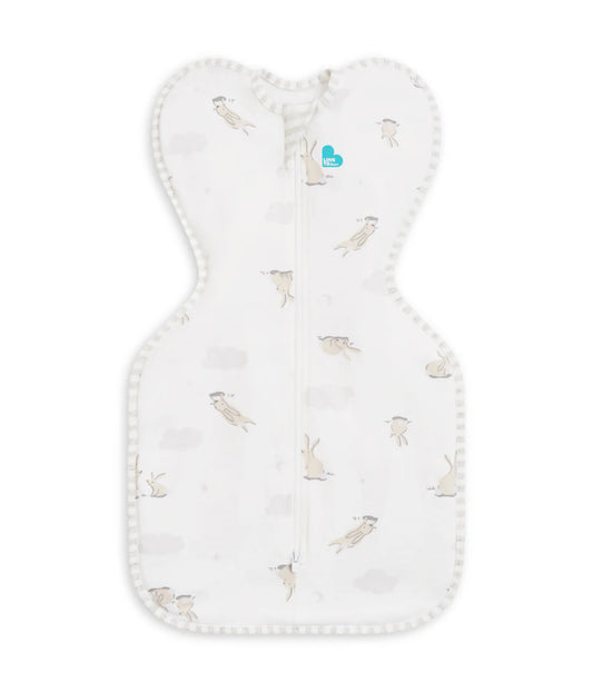 Love To Dream Swaddle Up - Cloud Bunnies White 1 Tog