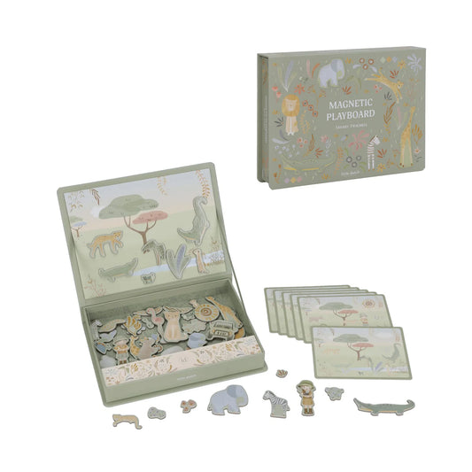 Little Dutch Magnetic Playboard - Safari Friends