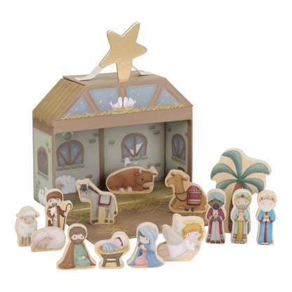 Little Dutch Christmas Nativity Scene