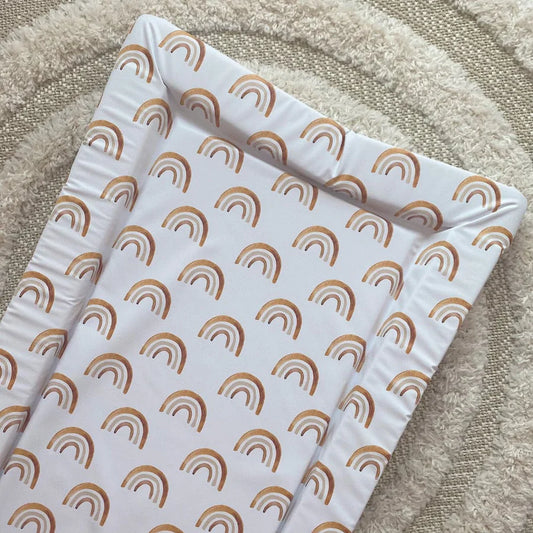 Bobbin and Bumble Baby Changing Mat - Boho Rainbow