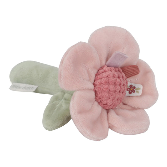 Little Dutch Flower Rattle - Pink