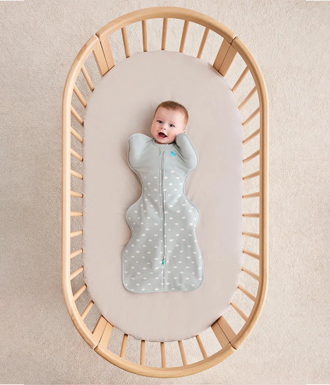Love To Dream Swaddle Up - Mini Cloud Light Olive 1.5 Tog