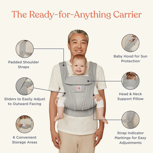 Ergobaby Omni Deluxe Baby Carrier - Cotton