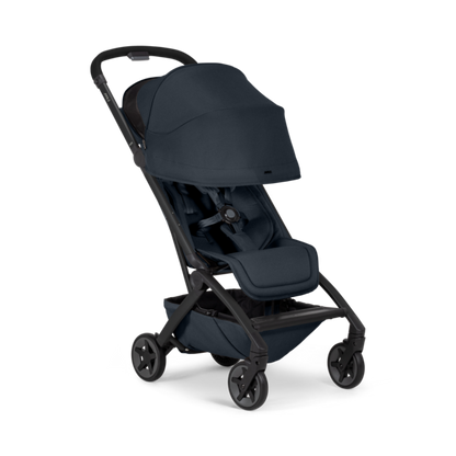 Joolz Aer2 Compact Pushchair with Bumper Bar - Dark Navy Blue/Black