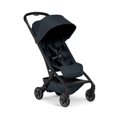Joolz Aer2 Compact Pushchair with Bumper Bar - Dark Navy Blue/Black