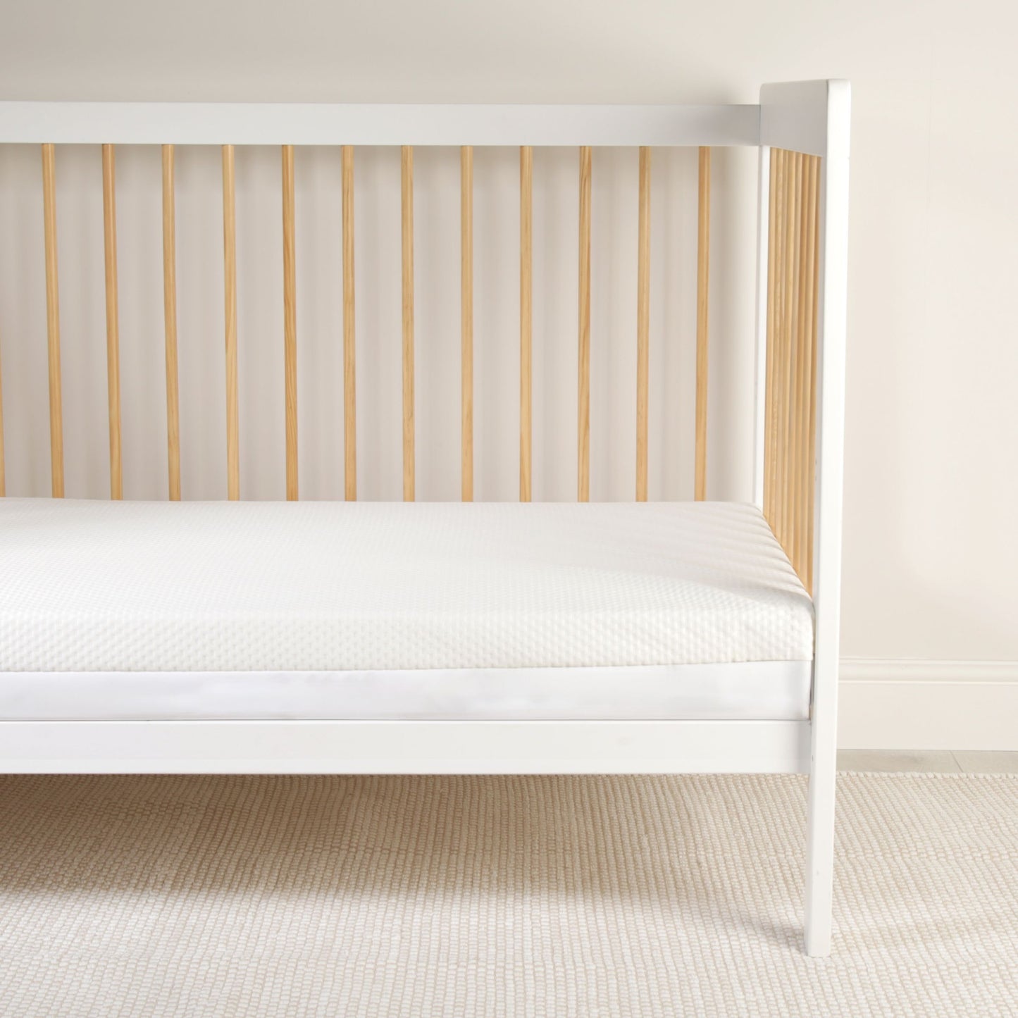 CuddleCo Signature Hypo-Allergenic Bamboo Pocket Sprung Cot Bed Mattress