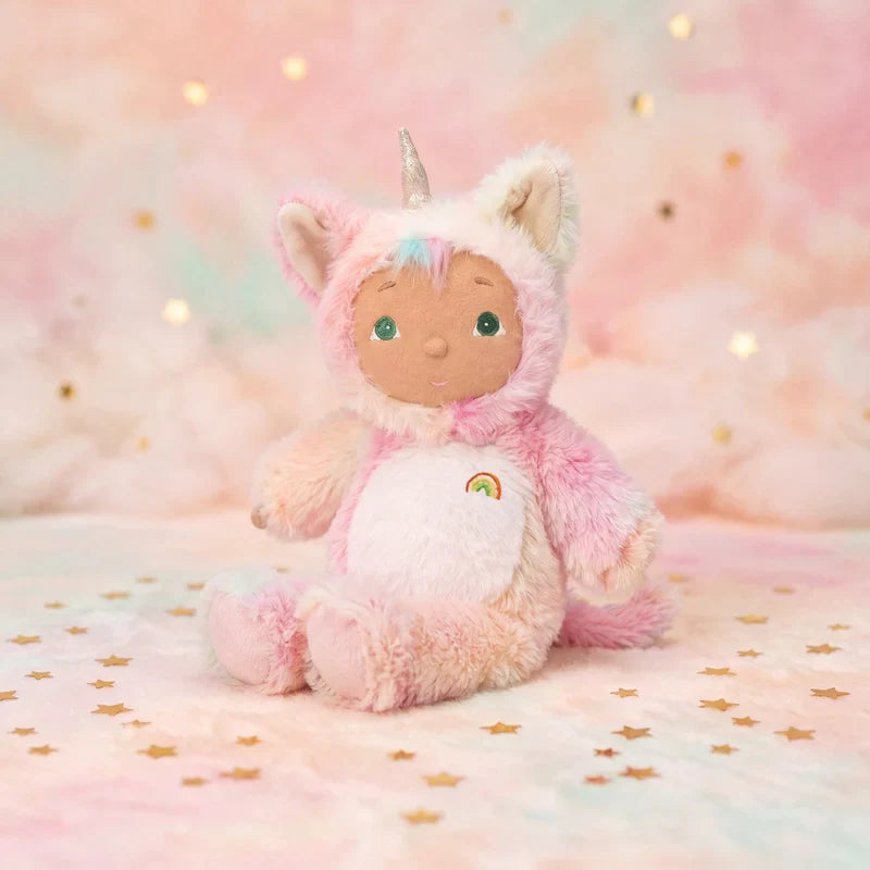 Olli Ella Dinkum Doll Cozy Day Dinkum - Kitticorn Pompom